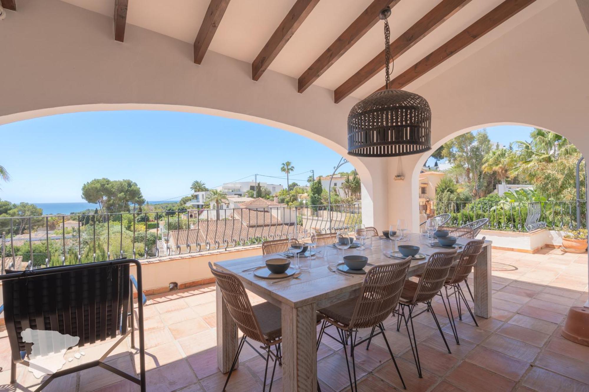 Costablancadreams Casa La Cereza In Moraira Villa Exteriör bild