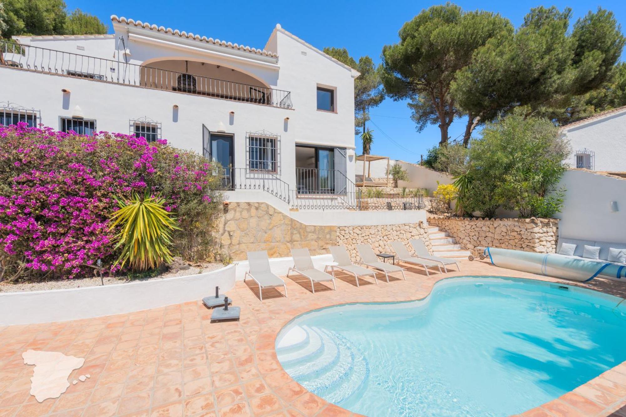 Costablancadreams Casa La Cereza In Moraira Villa Exteriör bild