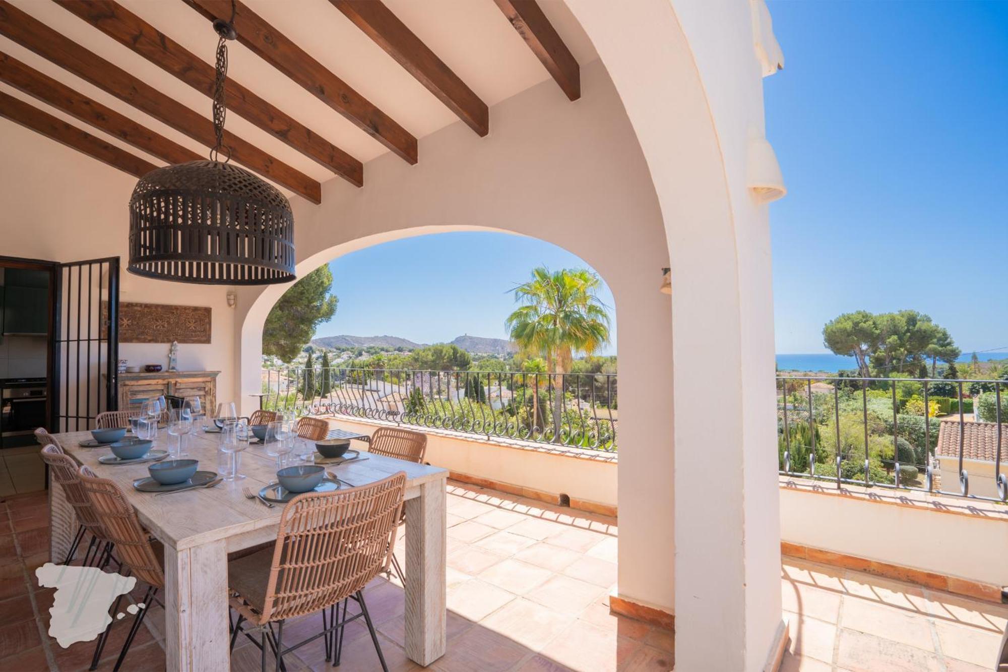 Costablancadreams Casa La Cereza In Moraira Villa Exteriör bild