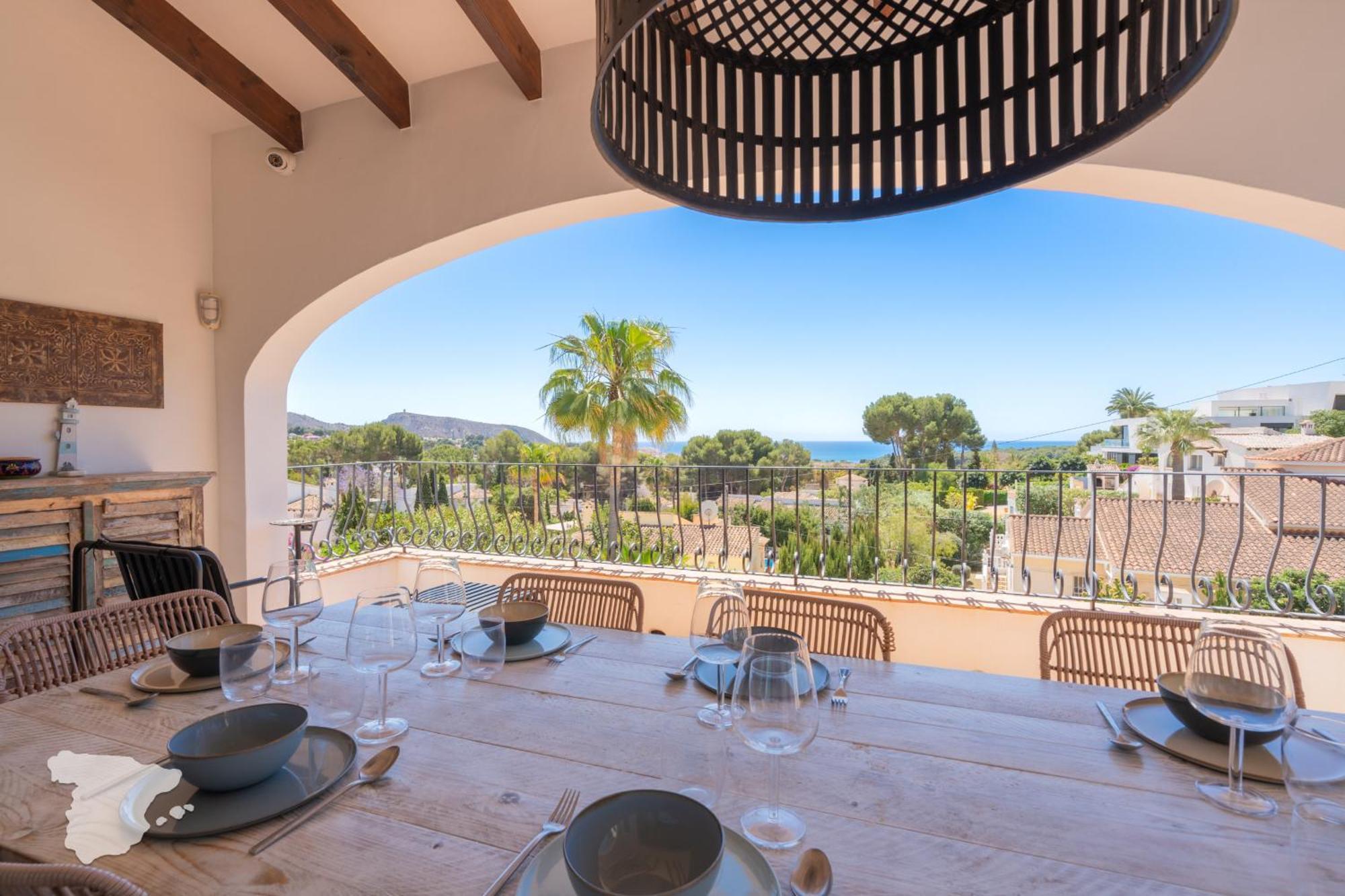 Costablancadreams Casa La Cereza In Moraira Villa Exteriör bild